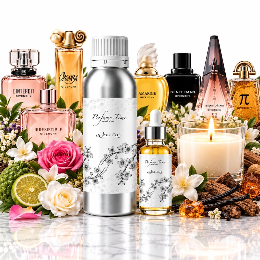 زيت عطري للشموع مستوحاة من عطور جيفنشي