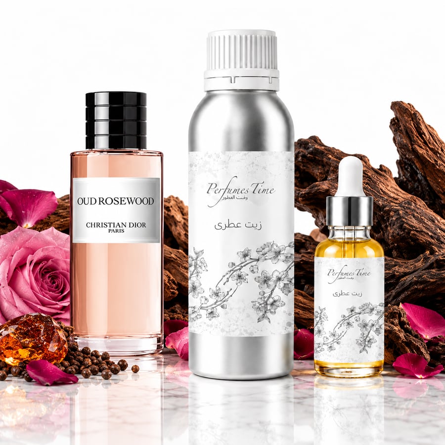 زيت عطري نقي مستوحى من عود روز وود ديور للجنسين