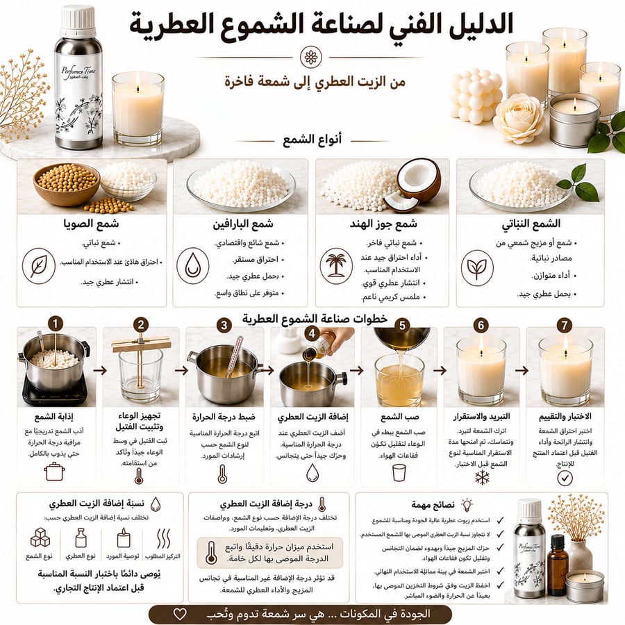 زيت عطري للشموع مارشميلو
