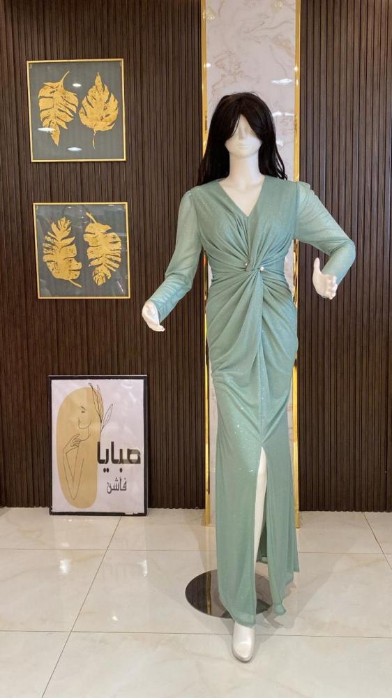 فستان استرتش لمعه
