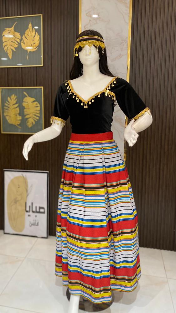 فستان جيزاني دلعة تألقي بإطلالة تراثية فاخرة