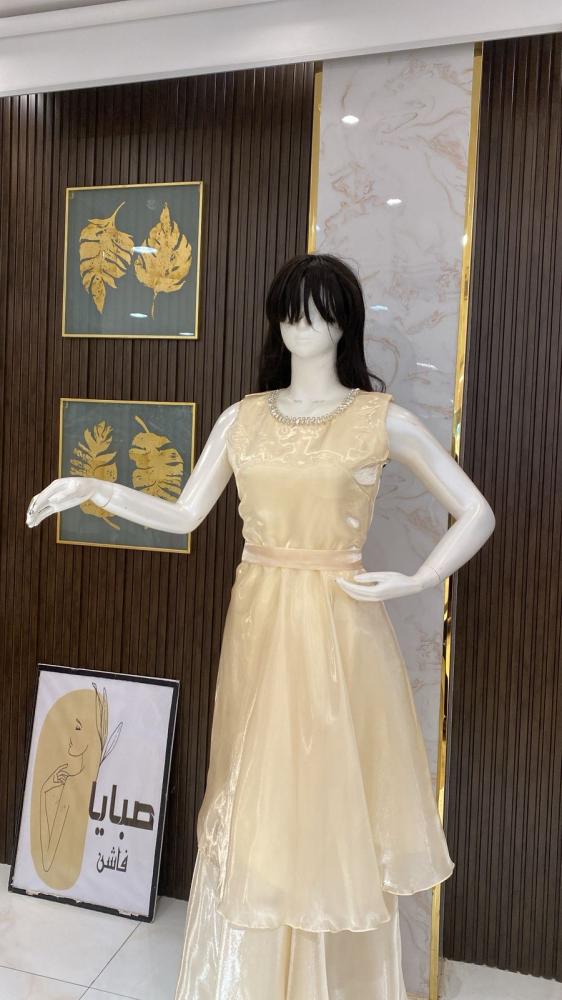 فستان  سهرة طبقات