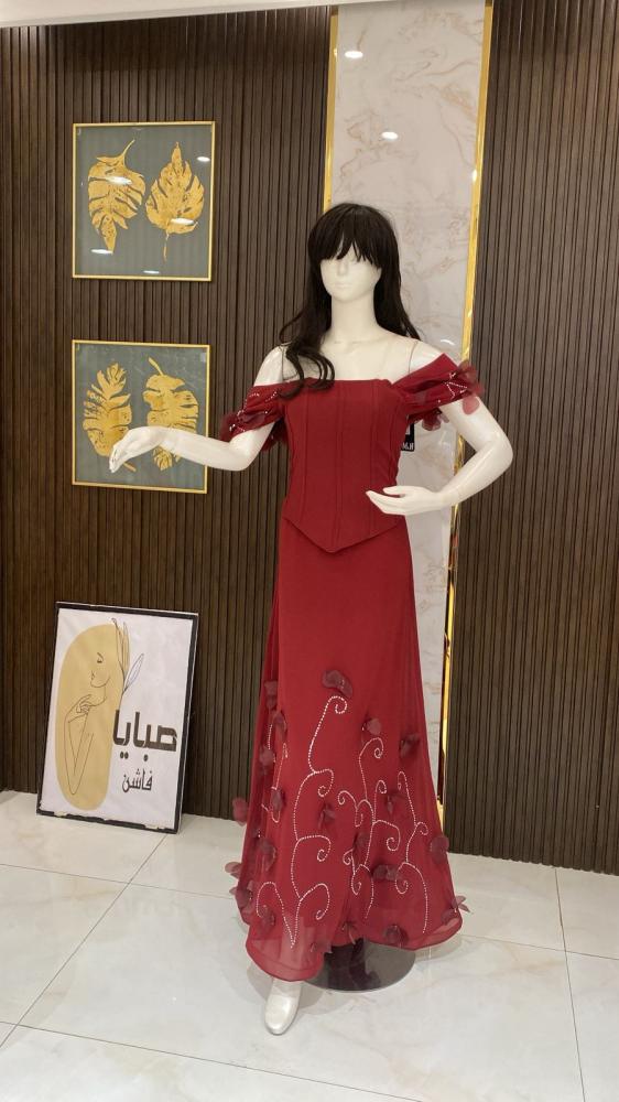 فستان  سهرة عودي