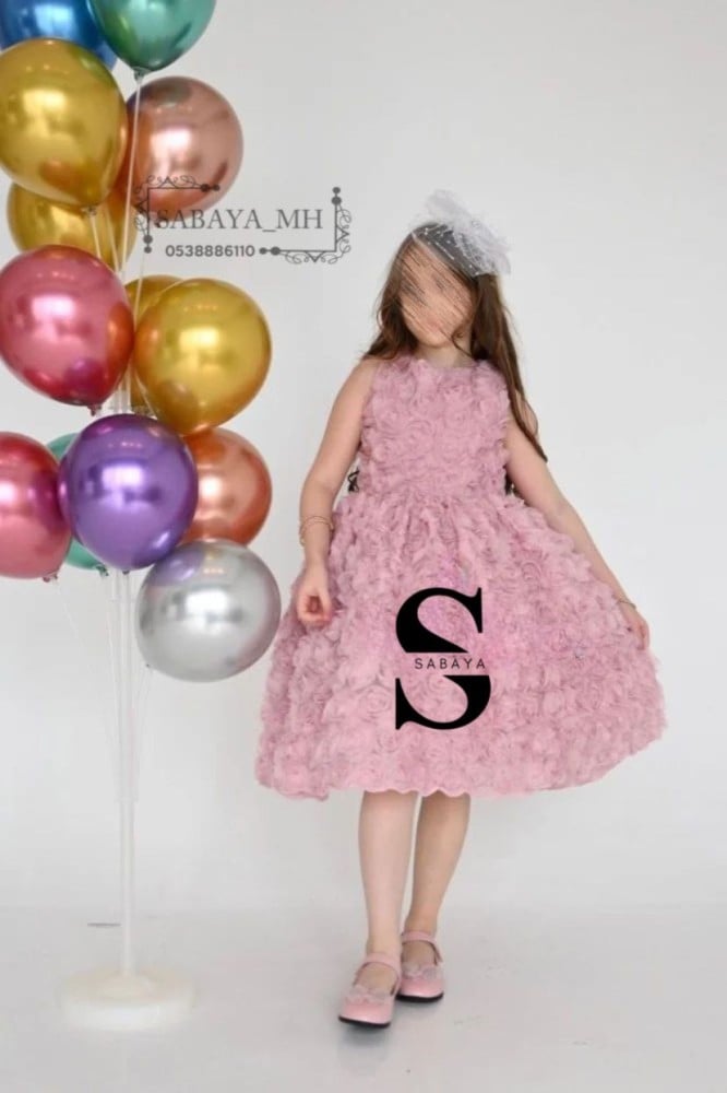 فستان سهرة بناتي - تصميم أنيق يبرز الجمال والأنوثة