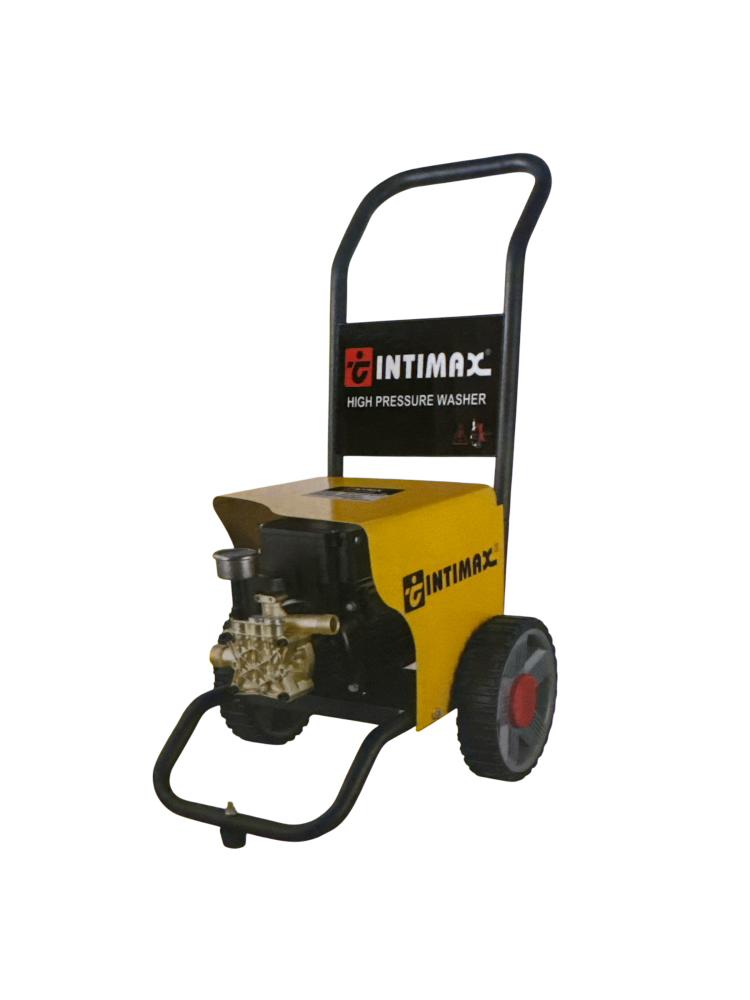 مضخة غسيل واشقان  ماركة intimax ب 2 كفرات 3880 .واط 100-280 بار  الصناعة الصين 'طول اللي 8 امتار   يجميع ملحقاتها وسحب الماء من السطل