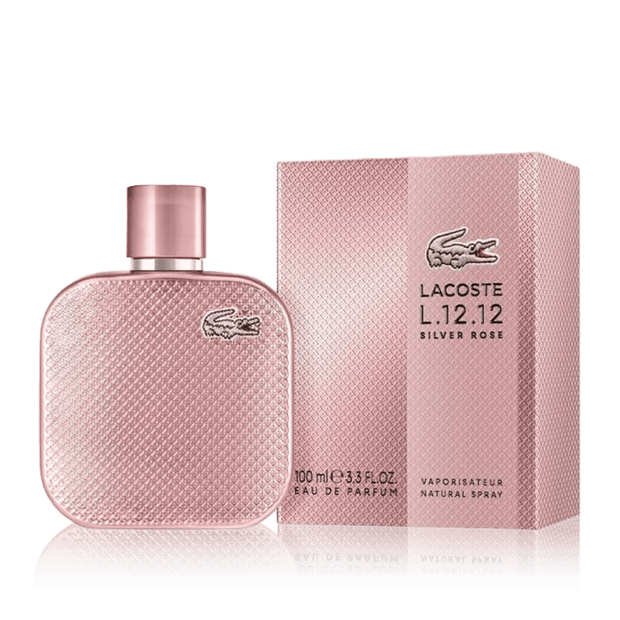 عطر لاكوست  L.12.12 سيلفر روز  أو دي بارفيوم 100 مل