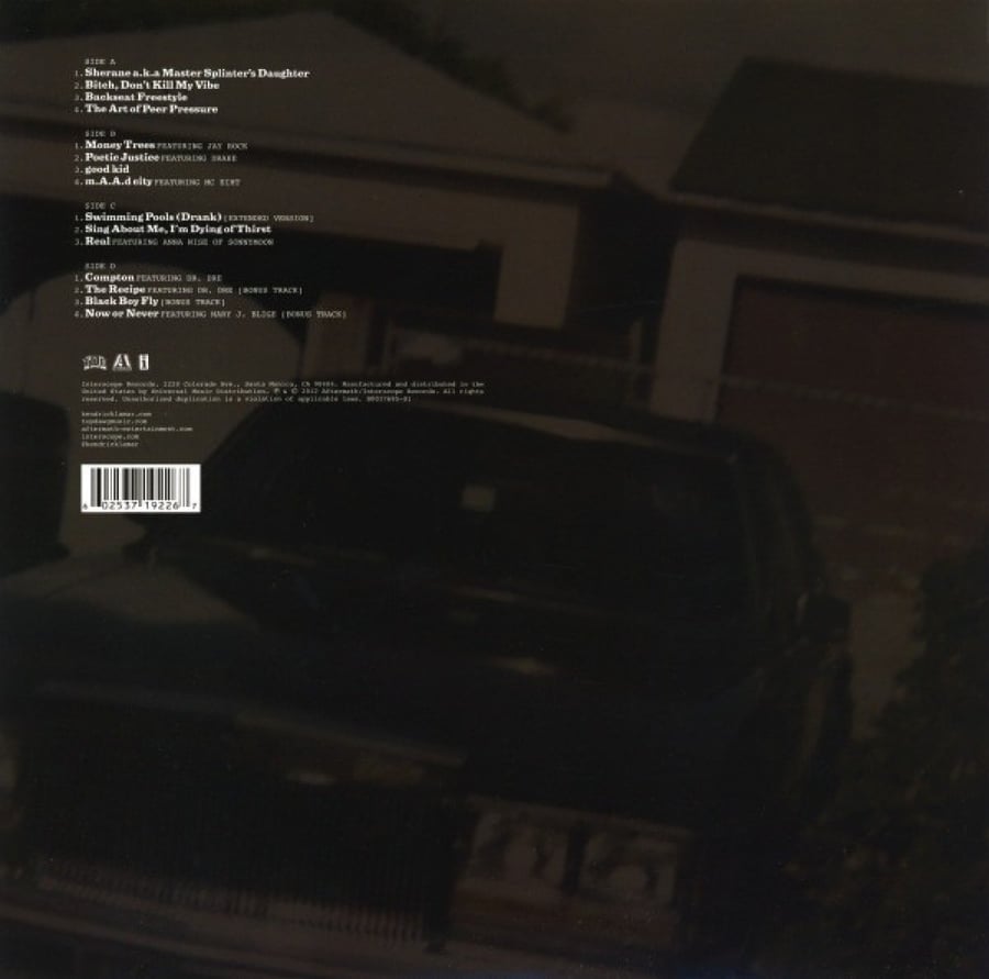 Kendrick Lamar - Good Kid, M.A.A.D City
