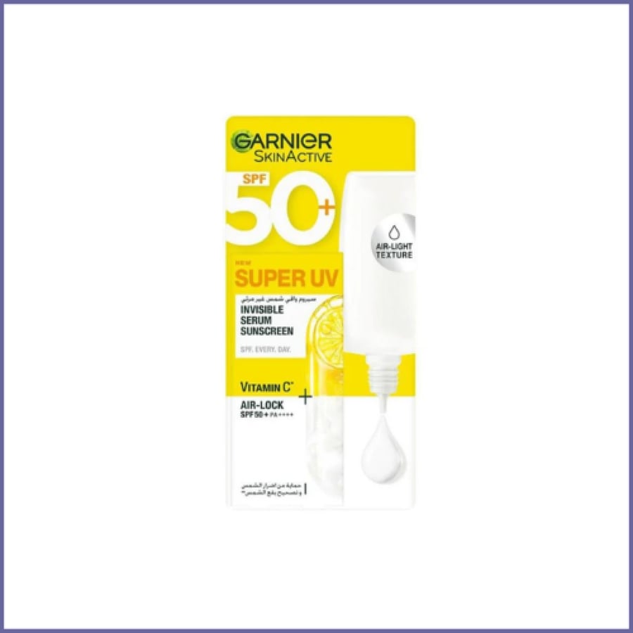 غارنييه سيروم واقي شمس SPF50  غير مرئي- 30 مل