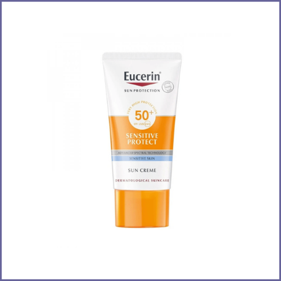يوسيرين كريم واقي من الشمس للبشرة الحساسة SPF 50 معامل حماية - 50 مل