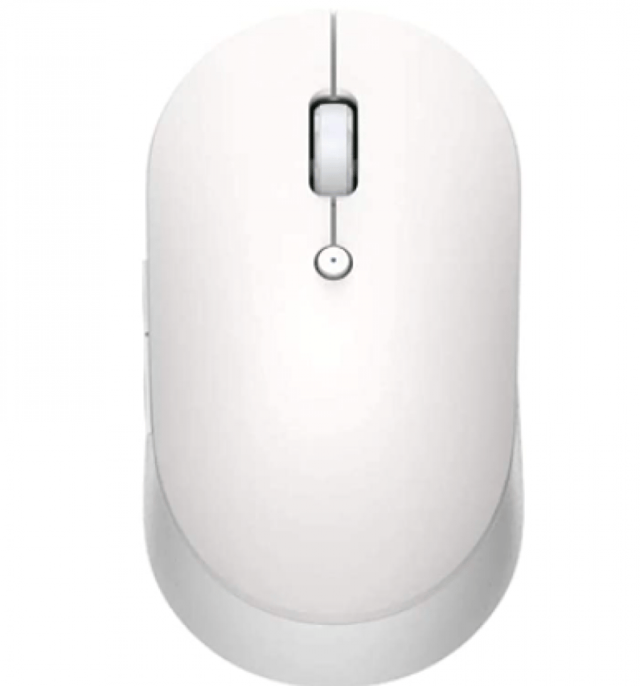 ماوس Mi Dual Mode Wireless Mouse إصدار Silent (أبيض)