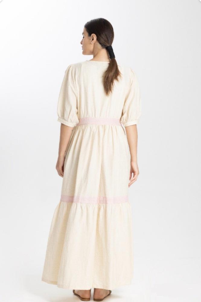 TASSEL DRESS PINK