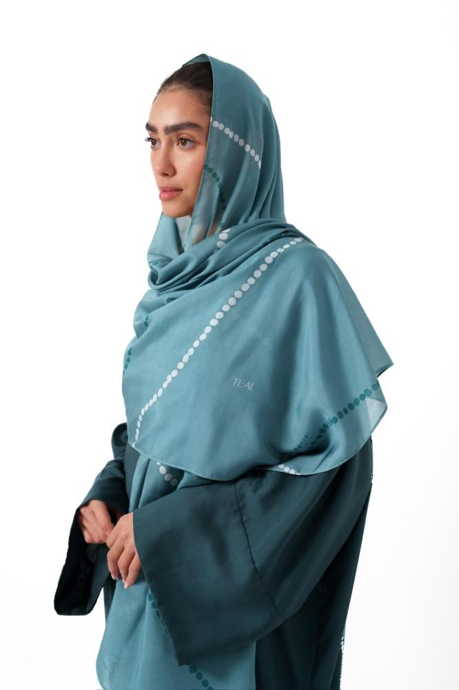 FALLING BLOOM-TEAL