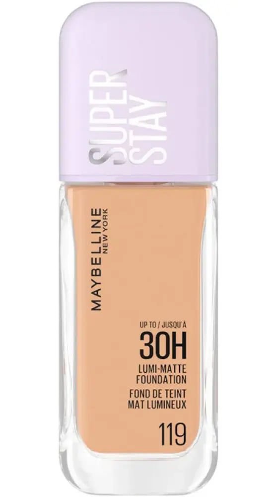 maybelline super stay foundation 119