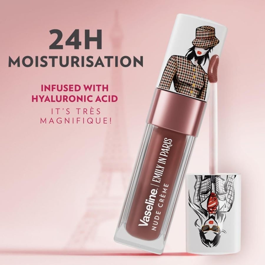 vaseline emily in paris lip oil nude