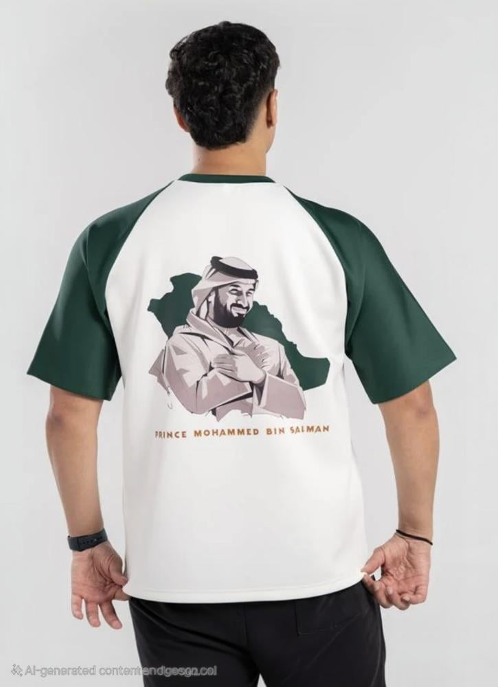 تيشيرت اليوم الوطني صورة الأمير محمد بن سلمان