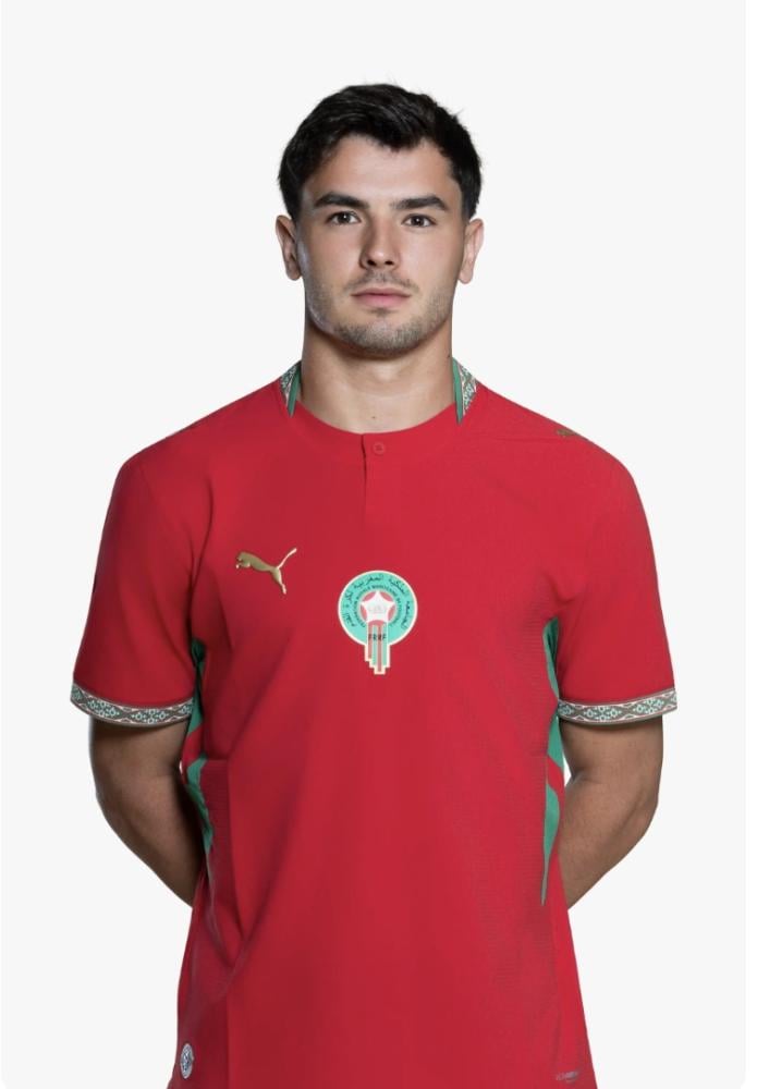 تيشيرت المغرب كاس العالم 2026 الاساسي الاحمر