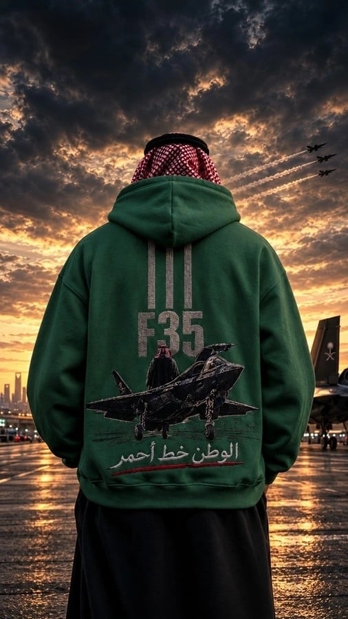 بلوفر الصقور الملكية F35