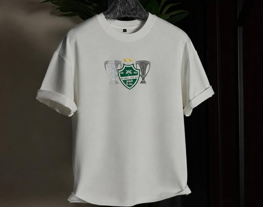 تيشيرت الاهلي الابيض نسخة الابطال 2026