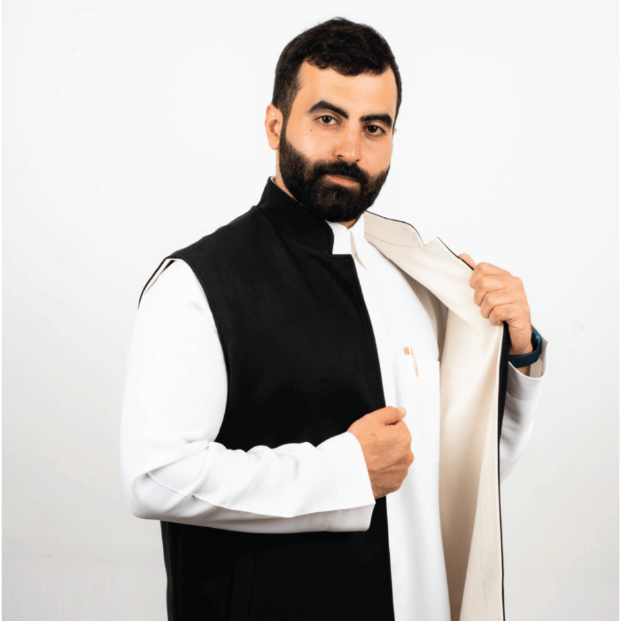 سديري جوخ (أبيض وأسود)