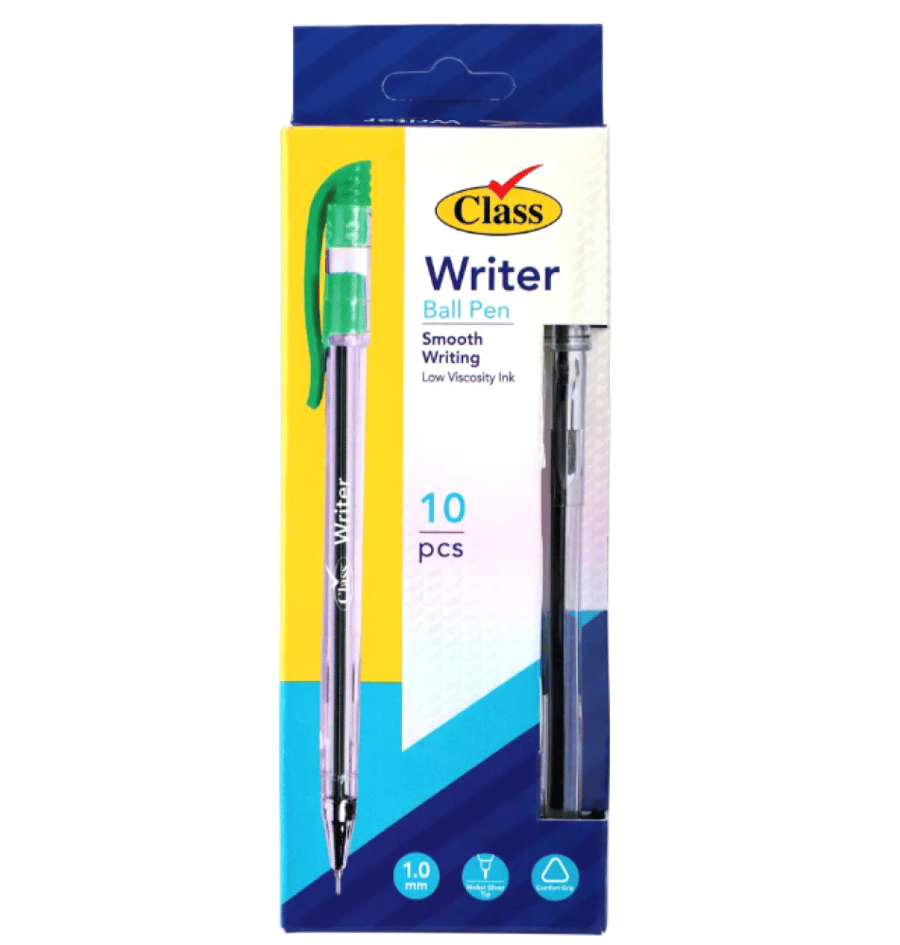 کلاس writer اخضر شد 10 باكيت قلم WRITER GREEN