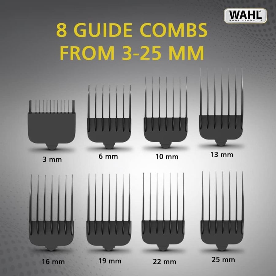 ماكينة حلاقة الشعر Wahl Home Pro 300 Series - طقم متكامل 15 قطعة - صناعة أمريكية