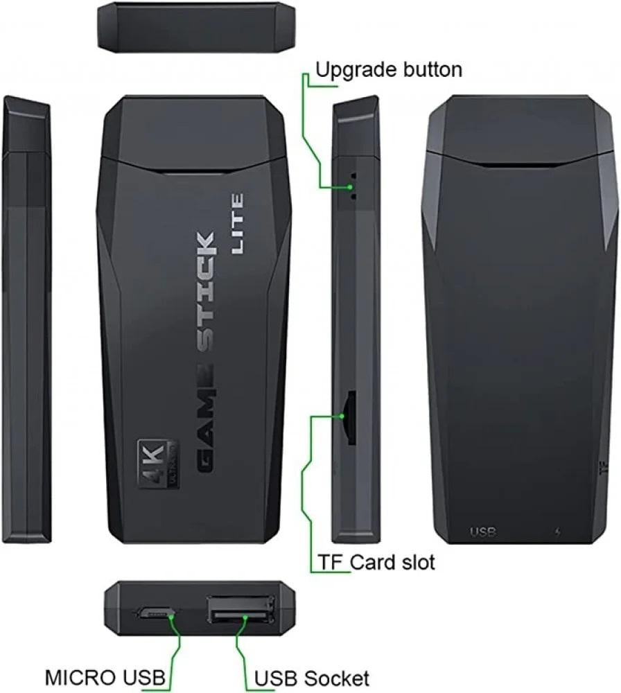 جهاز العاب الطيبين أكثر من 10,000 لعبة - HDMI - سعة 64GB