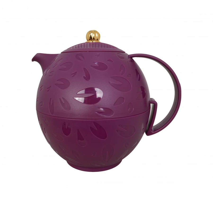 ترمس شاهي 0.65 لتر بنفسجي purple