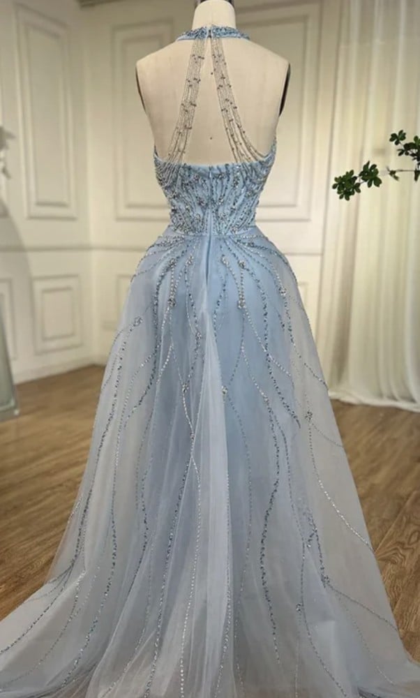 فستان ازرق R129