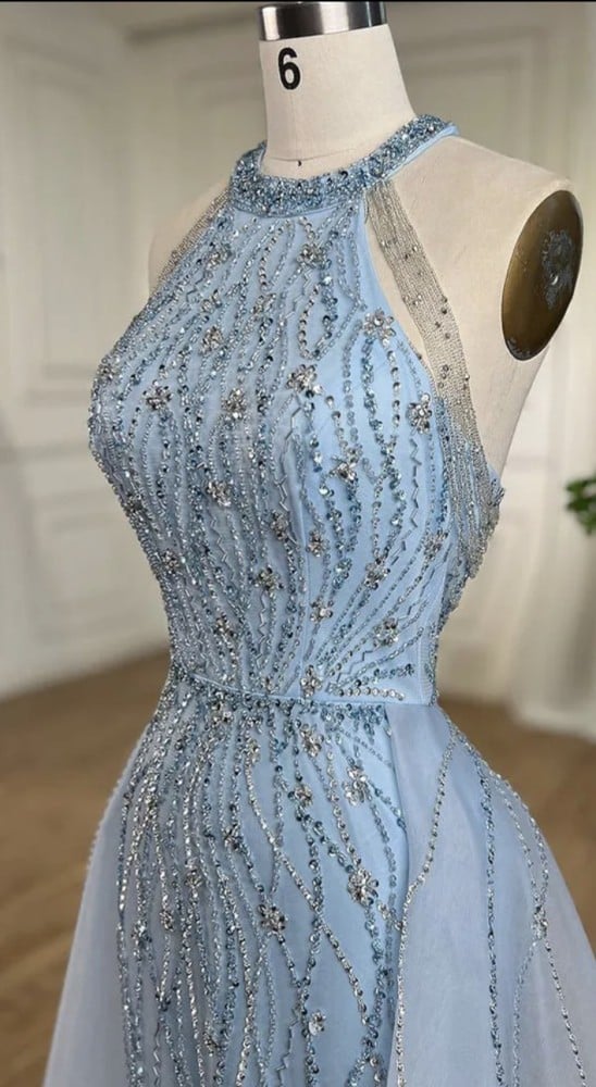 فستان ازرق R129