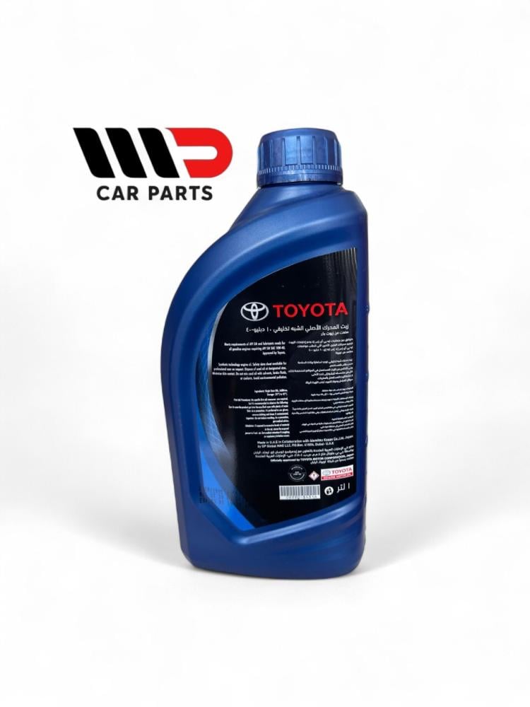 Original Toyota engine oil 10w40 semi-synthetic