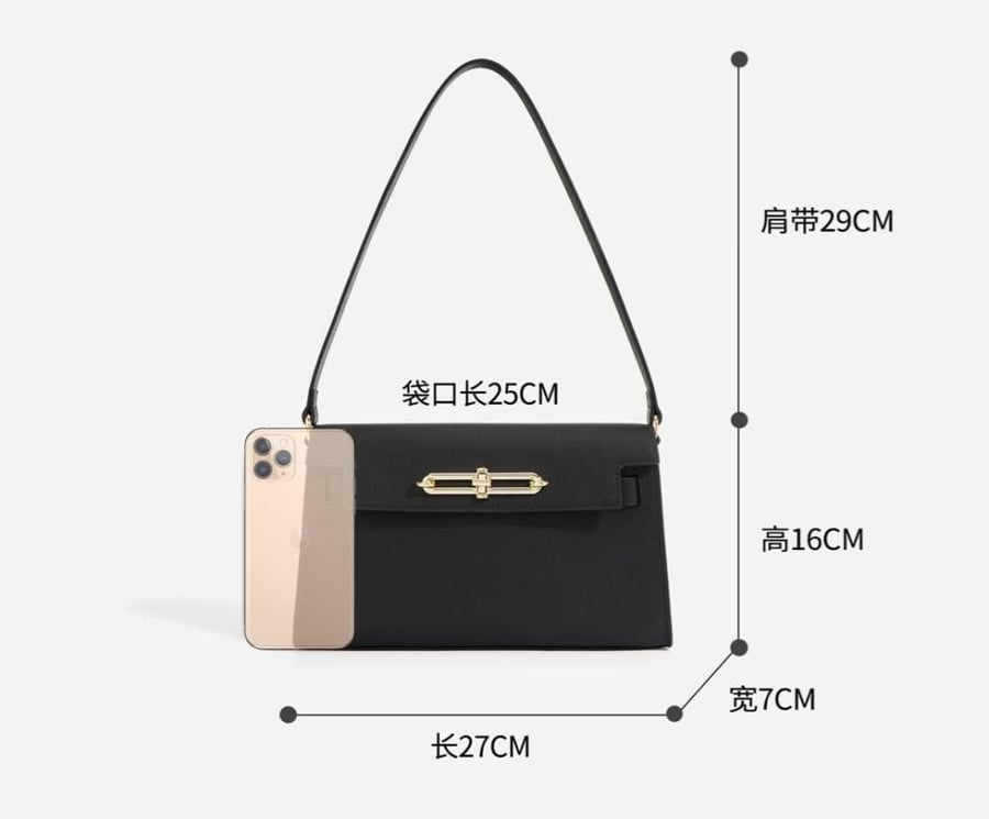 genuine leather - Black
