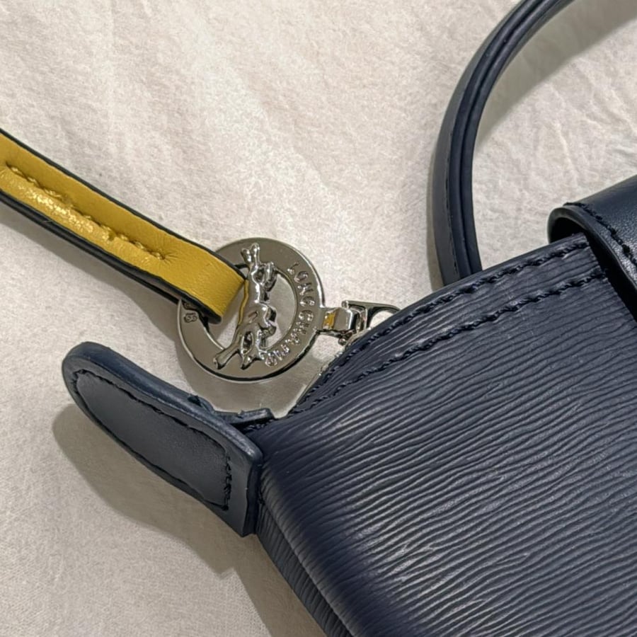 Longchamp - XTRA XS Leather Navy