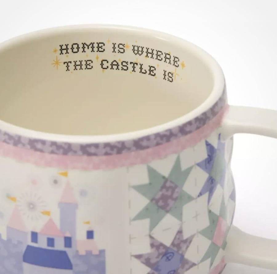 Fantasyland Castle Quilt Mug