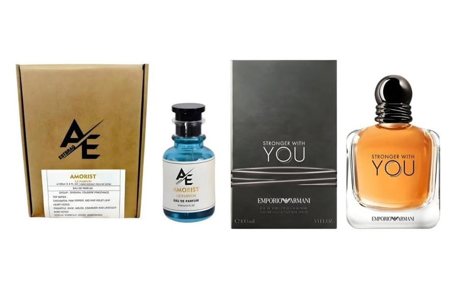 عطر استبرق اموريست اودي بارفيوم 100 مل بديل ارماني سترونقر ويذ يو