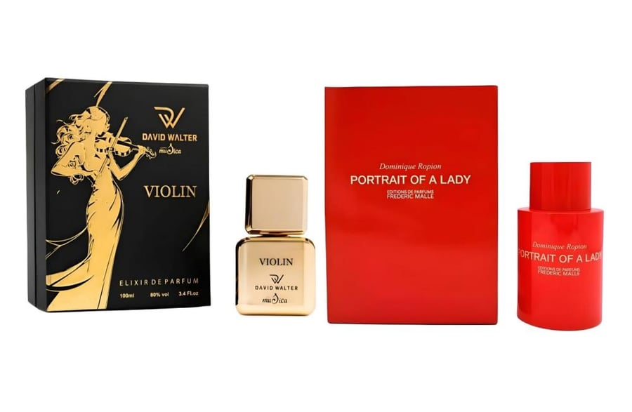 عطر ديفيد والترا فيولين الكسير دي بارفيوم 100 مل بديل فريدريك مال بورتريت اوف ليدي