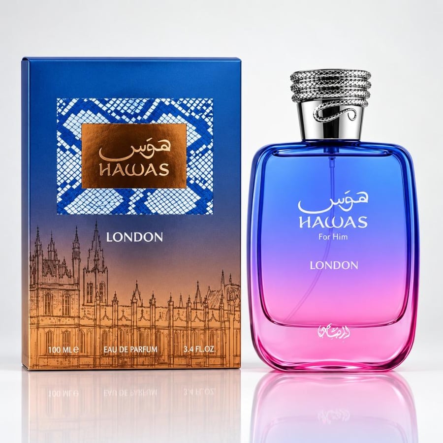 عطر الرصاصي هوس لندن او دو بارفيوم 100مل