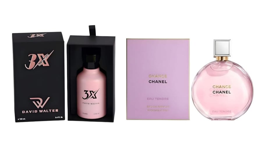 عطر ديفيد والترا 3x اودي بارفيوم 100 مل بديل شانيل شانس او تندر