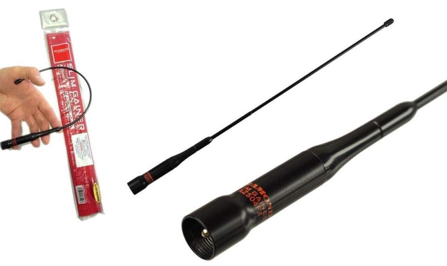 هوائي دايموند DIAMOND AZ504 ثنائي التردد VHF/UHF – هوائي مرن للمركبات