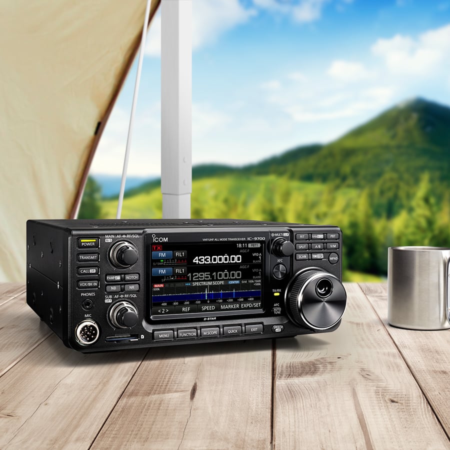 ICOM IC-9700 ALL MODE TRANSCEIVER – جهاز إرسال واستقبال هواة لاسلكي ثلاثي النطاق
