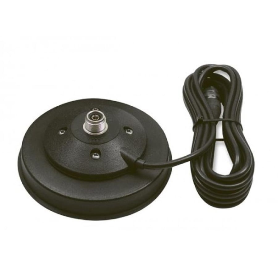 قاعدة مغناطيس إيطالية SIRIO MAGNETIC MOUNT 125 – تثبيت قوي لهوائيات السيارات VHF/UHF