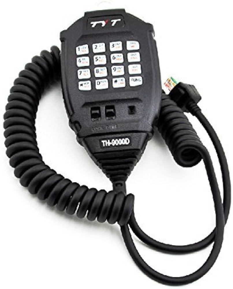 مايك سماعة TYT TH-9000D – ميكروفون PTT مع سماعة مدمجة