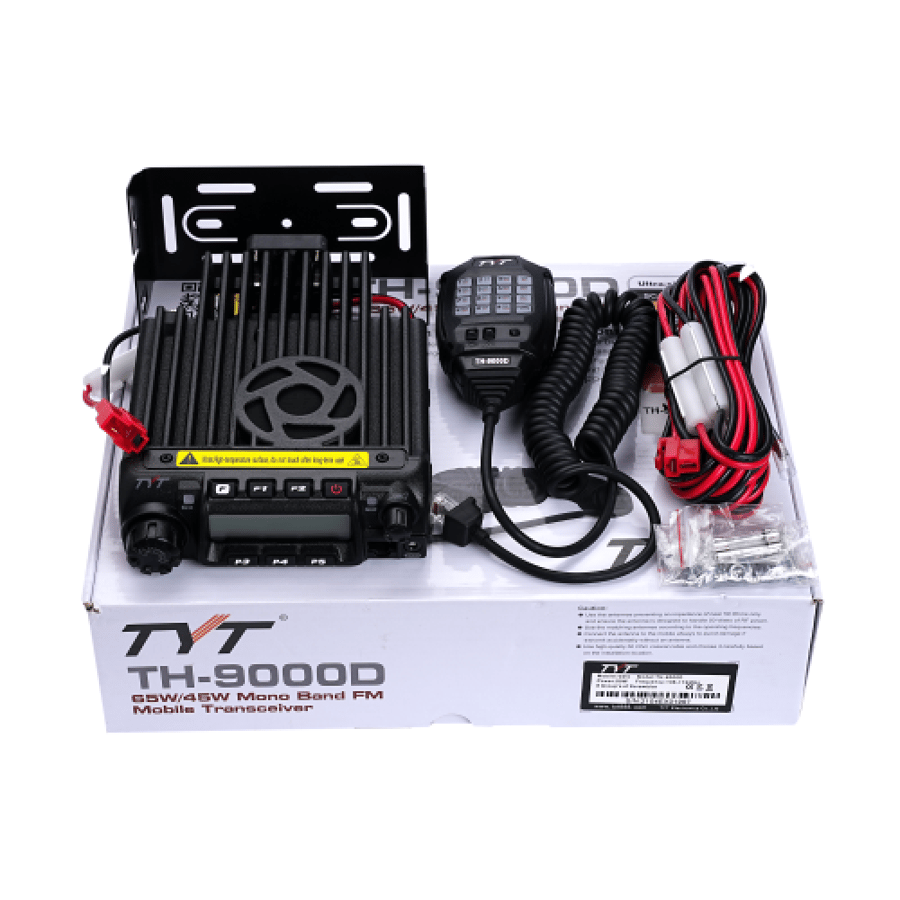 جهاز لاسلكي متنقل TYT9000D كامل مع الاريل والقاعدة – مصرح