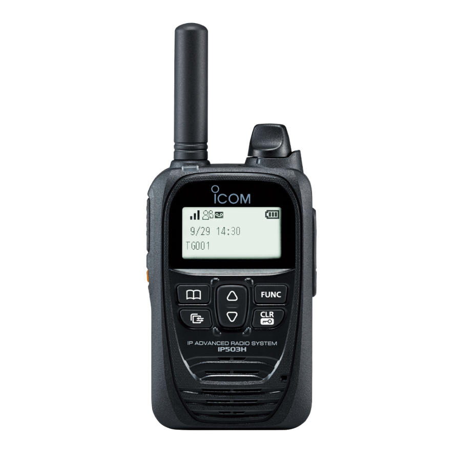 جهاز ICOM IP503H اتصال LTE PoC مع GPS وIP67