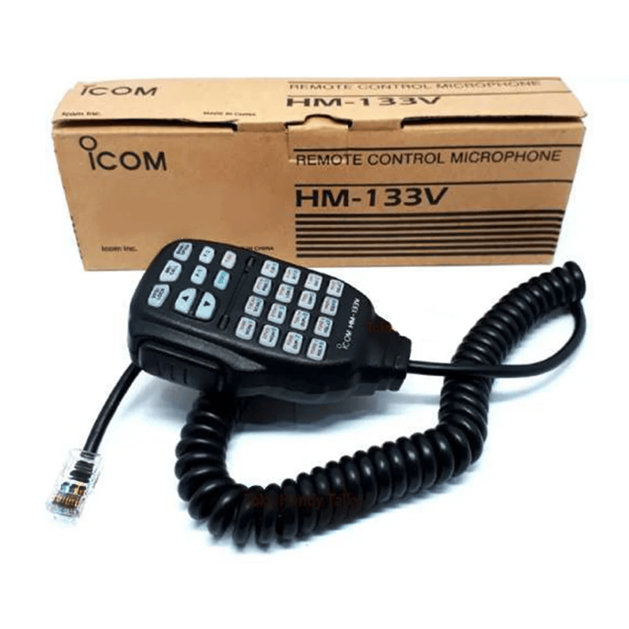 ريشة ايكوم أصلية ICOM HM-133V – ميكروفون احترافي لأجهزة اللاسلكي