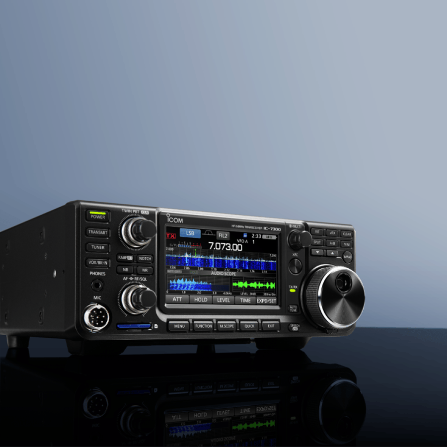ICOM IC-7300 HF/50/70MHz – جهاز هواة لاسلكي SDR احترافي