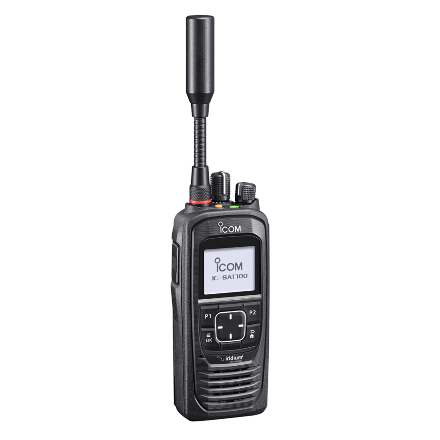جهاز ICOM IC-SAT100 اتصال عبر الأقمار الصناعية Iridium PTT