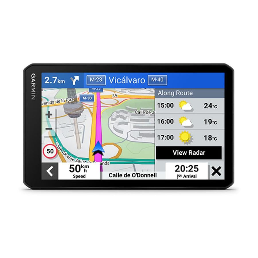 Garmin Drive Cam 76 GPS Navigator 7-Inch Display with Built-in Full HD Dash Cam for Cars