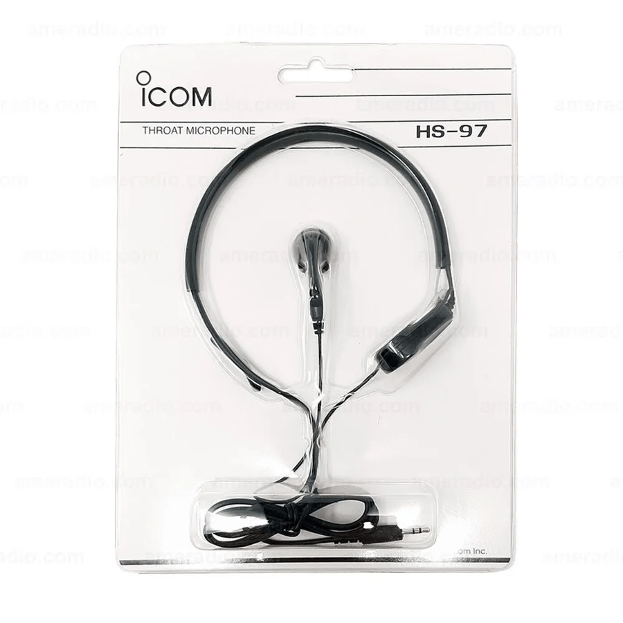 سماعة رأس ICOM HS-97 الأصلية مع ميكروفون – جودة صوت عالية واتصال احترافي