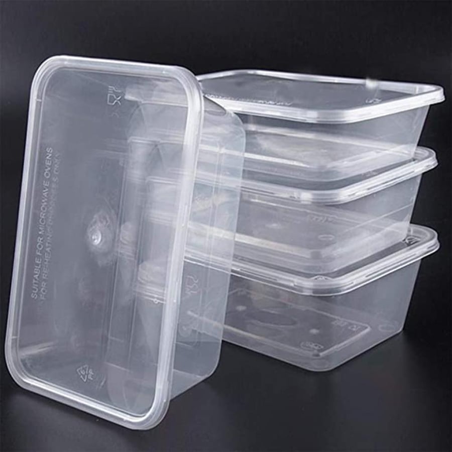 Plastic Food Box 750 gm