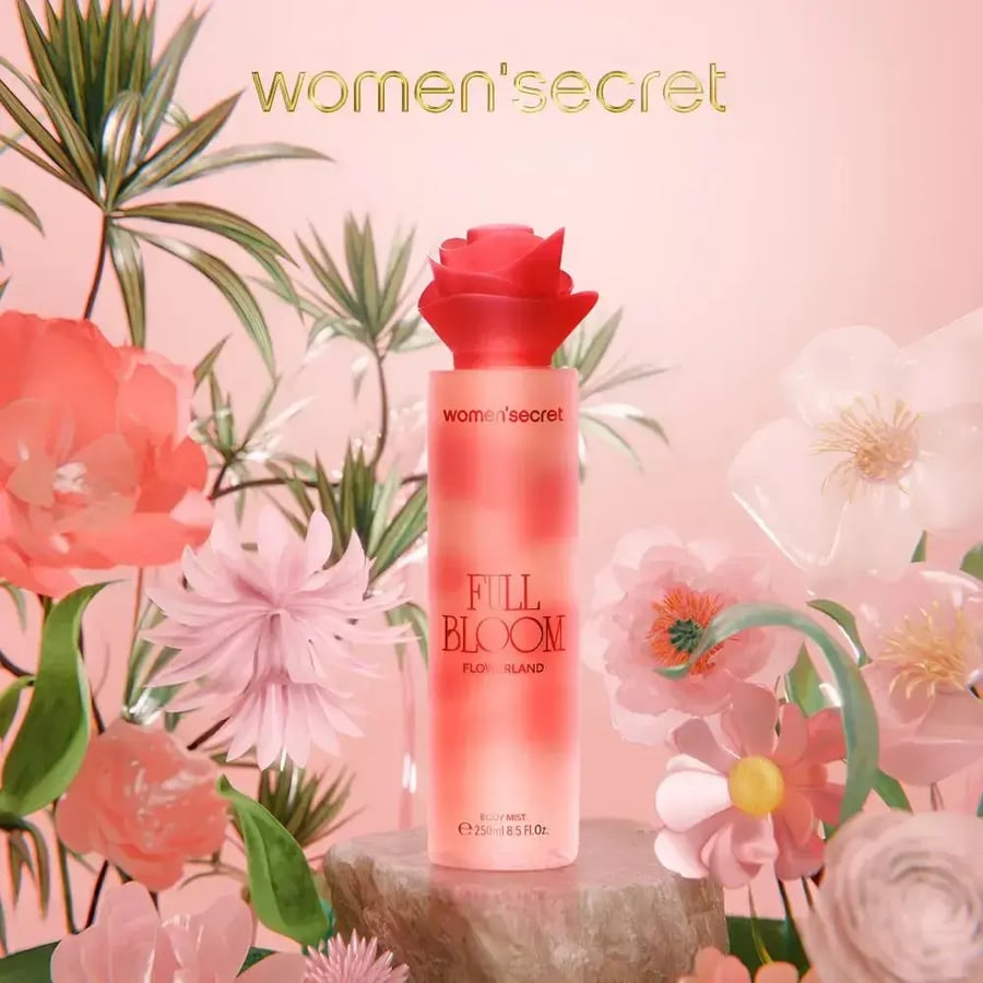 ومن سيكرت معطر جسم فل بلوم فلور لاند - 250مل
